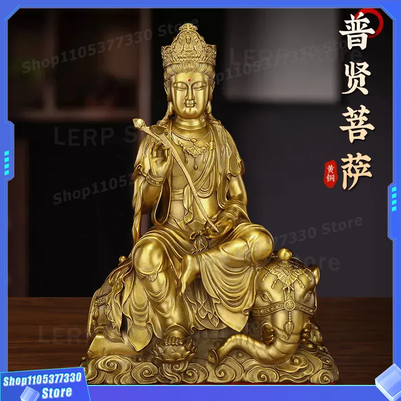 Home Textiles Direct - Estatua de Bodhisattva Manjushri de Latón