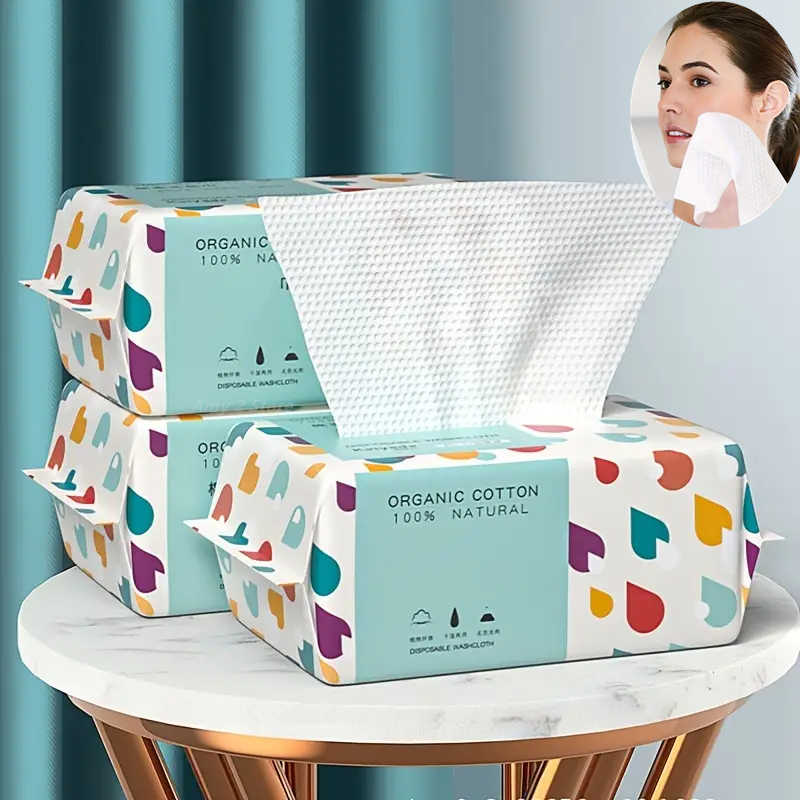 Home Textiles Face Towel - Toalla facial gruesa desechable 100 algodón,
