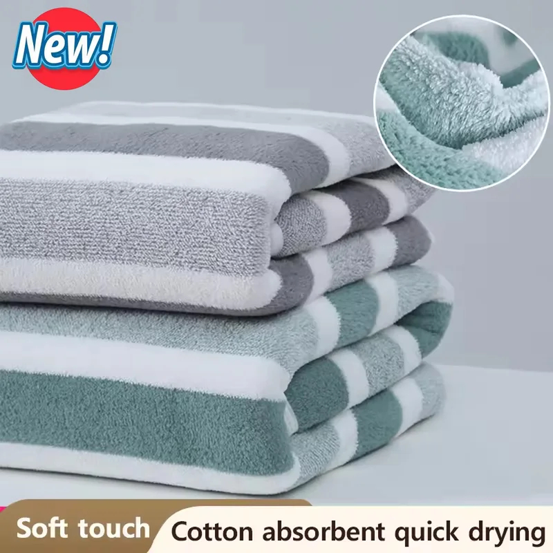 Home Textiles Face Towel - Nueva Toalla Facial a Rayas 2026,