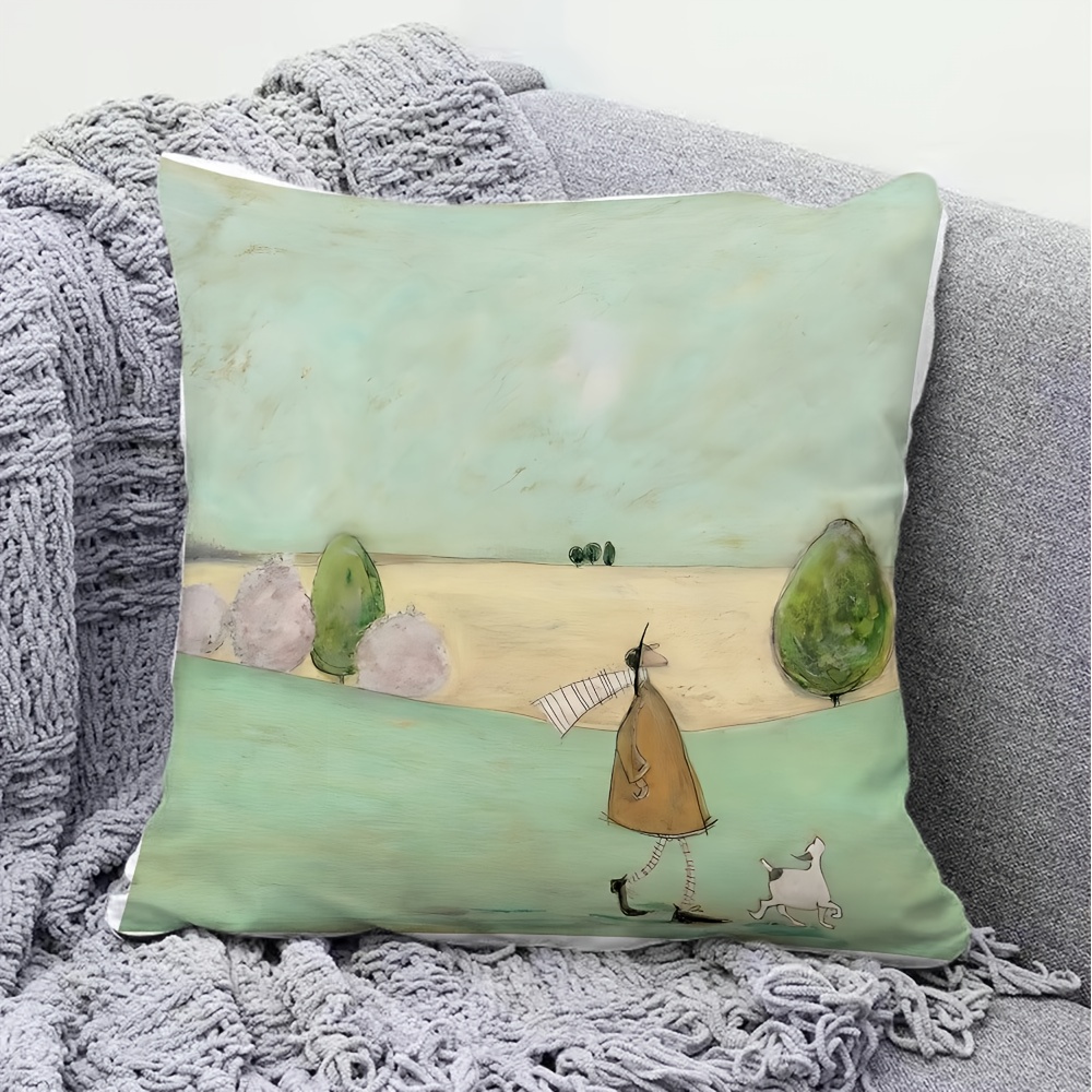 Pillow Insert 18X18 - 1 funda de almohada con estampado