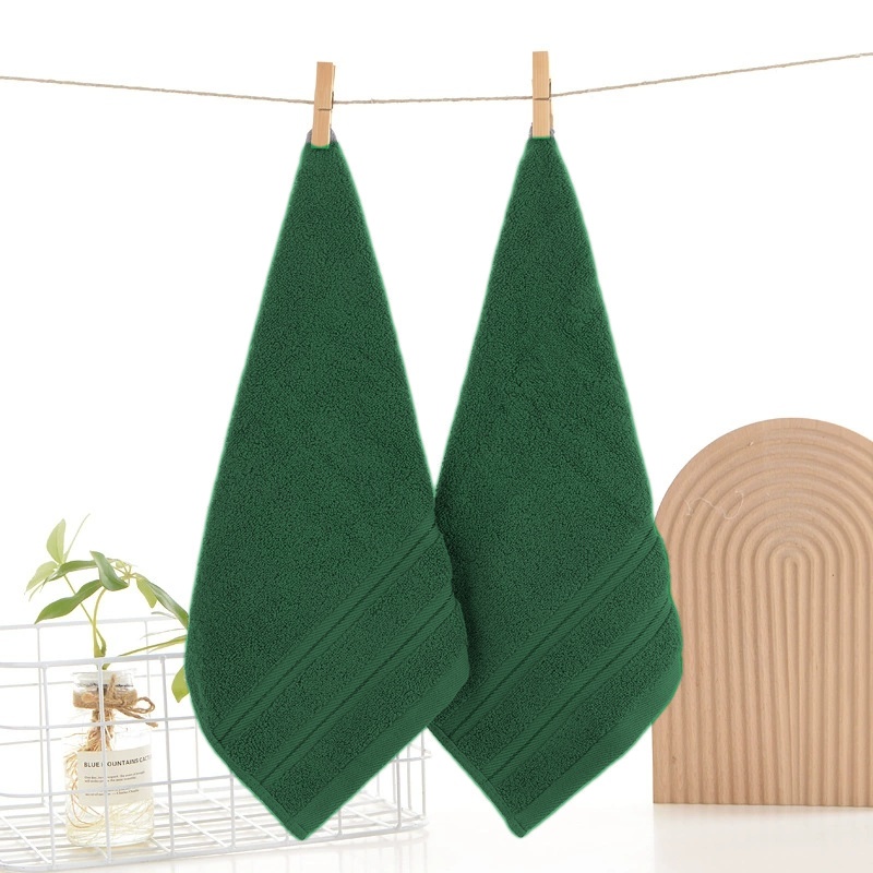 Home Textiles Face Towel - Toalla de mano cuadrada 100% de