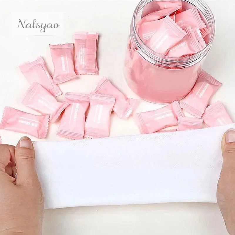 50 toallas comprimidas de viaj - Home Textiles Face Towel reseña y precio